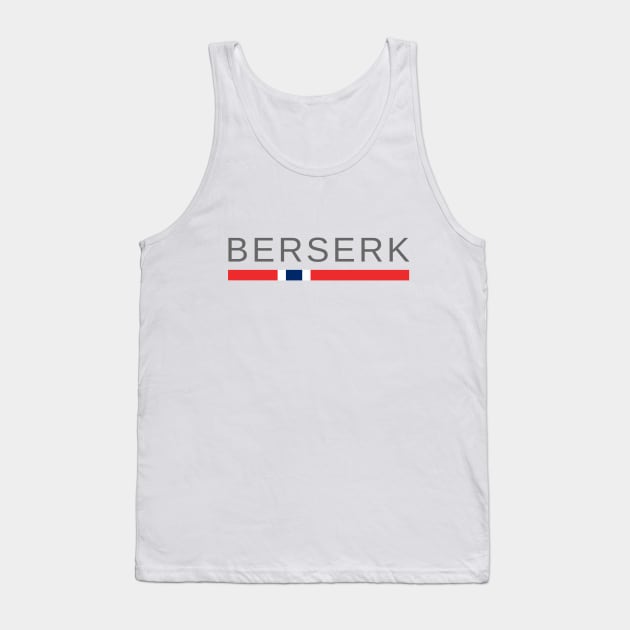 Berserk Viking Tank Top by tshirtsnorway